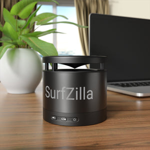 SurfZilla Metal Bluetooth Speaker and Wireless Charging Pad