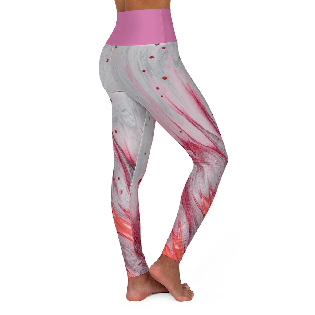 Princess Lauren Abstract 2 High Waisted Yoga Leggings