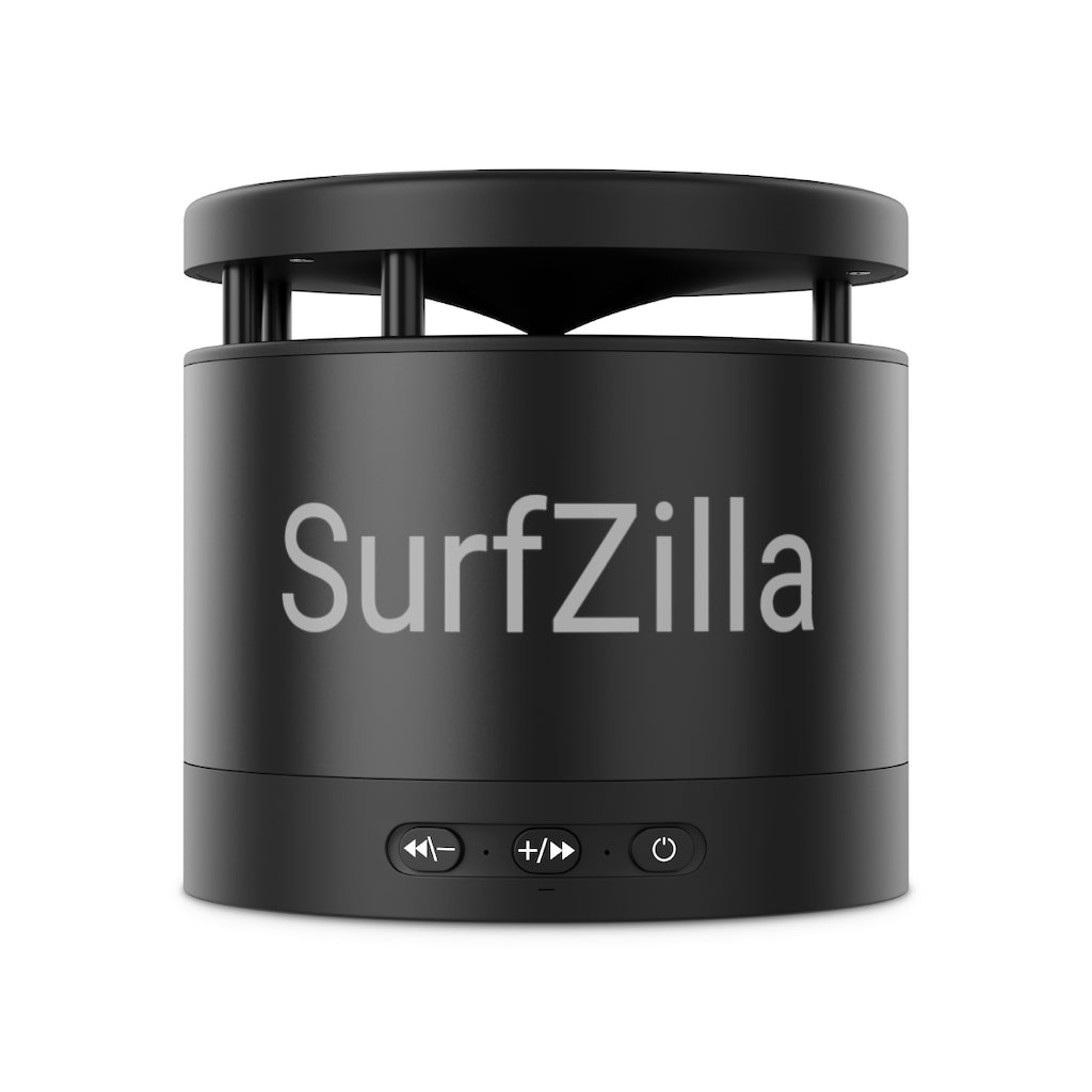 SurfZilla Metal Bluetooth Speaker and Wireless Charging Pad