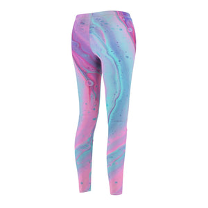 Princess Lauren Abstract 1 Women's Cut & Sew Casual Leggings