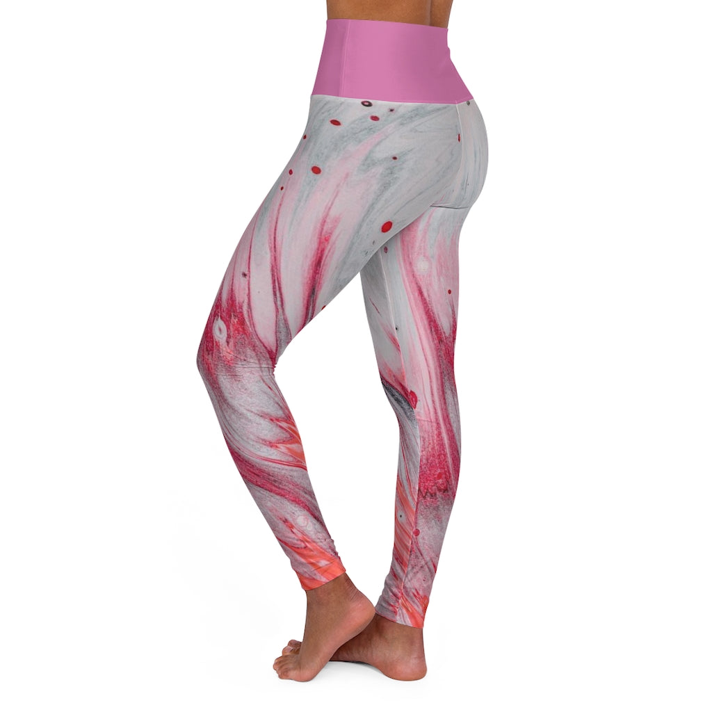 Princess Lauren Abstract 2 High Waisted Yoga Leggings