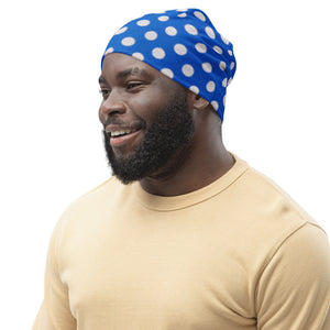 Zilla Dots Blue Beanie