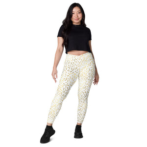 Zilla Dotz Stardust Crossover leggings with pockets