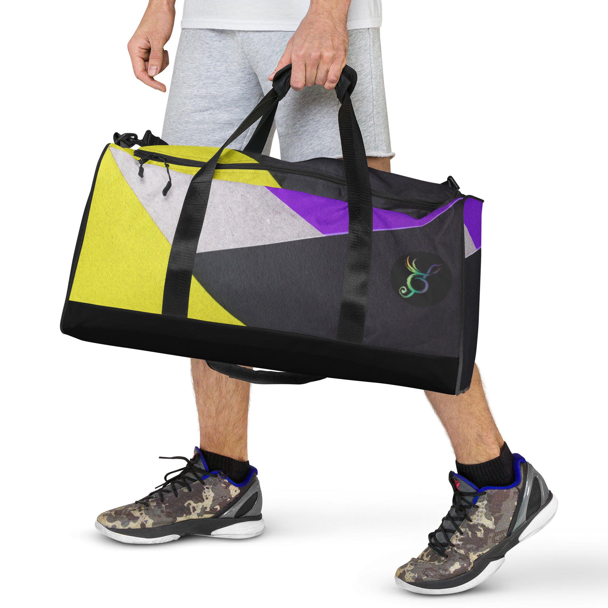 Abstract Prime Duffle bag