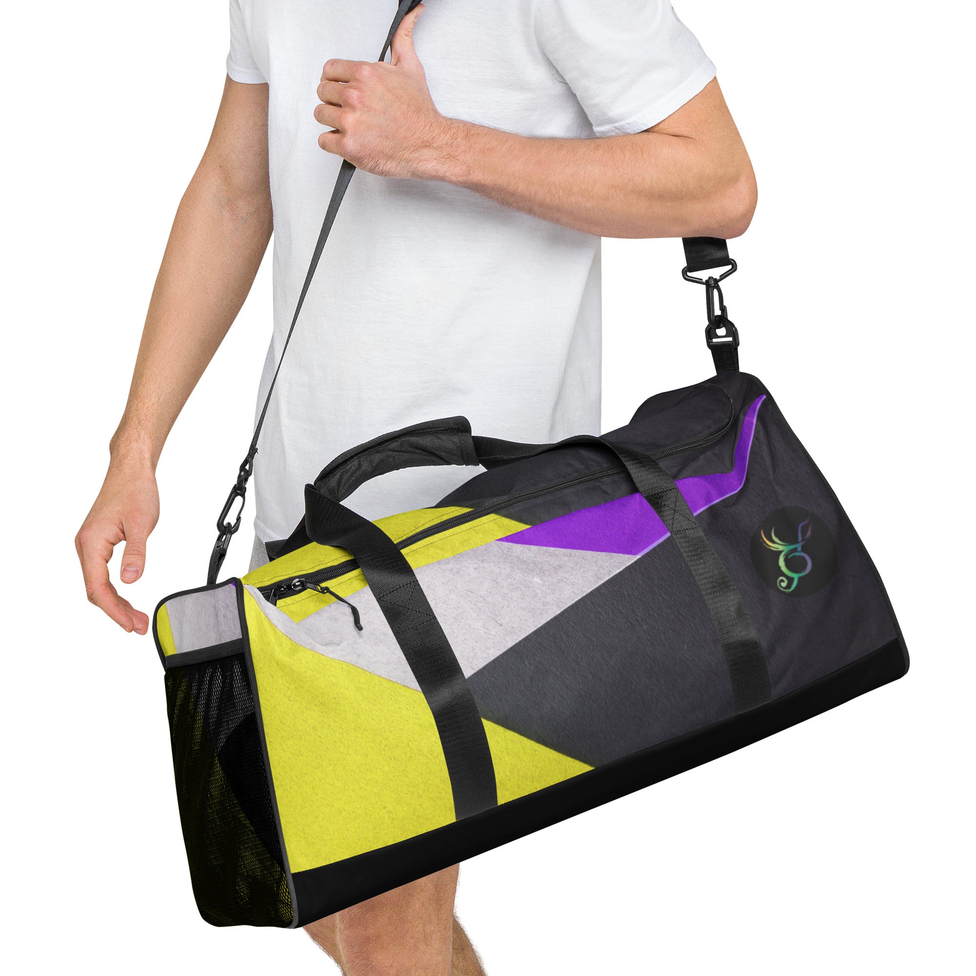 Abstract Prime Duffle bag