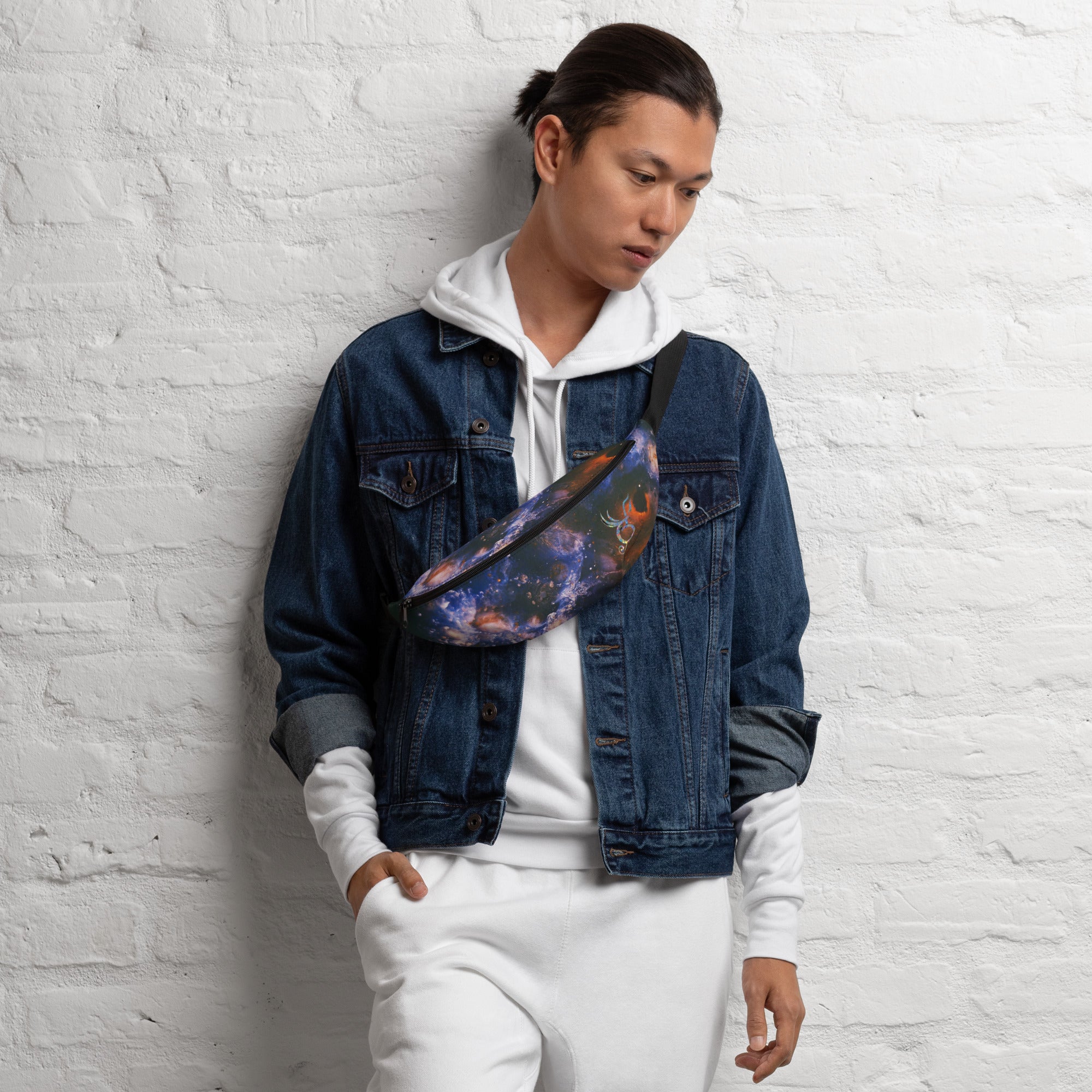 Abstract Nebula Fanny Pack