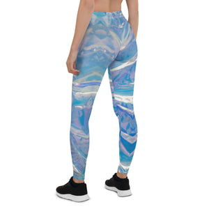 Princess Lauren Abstract Shattered Glass Leggings