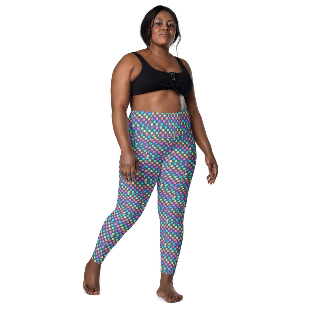 Zilla Dotz Spectrum Leggings with pockets