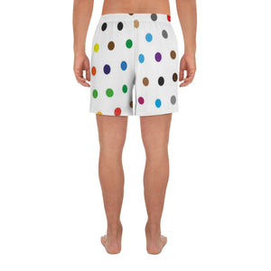 Zilla Dots Party City Men's Athletic Long Shorts
