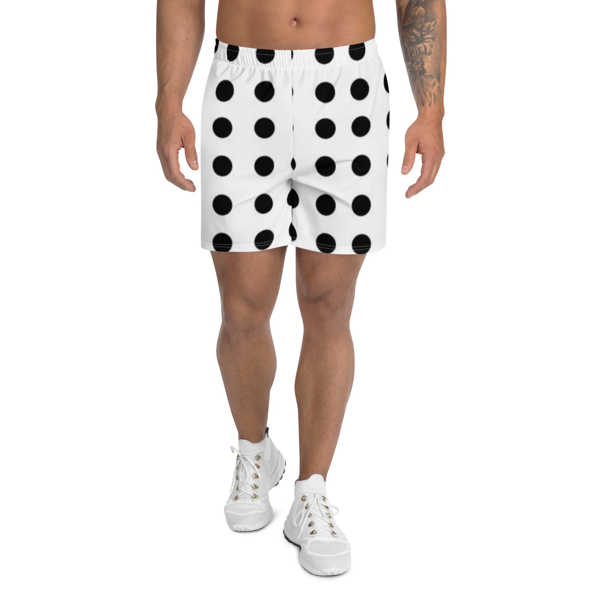 Zilla Dots Classic Men's Athletic Long Shorts