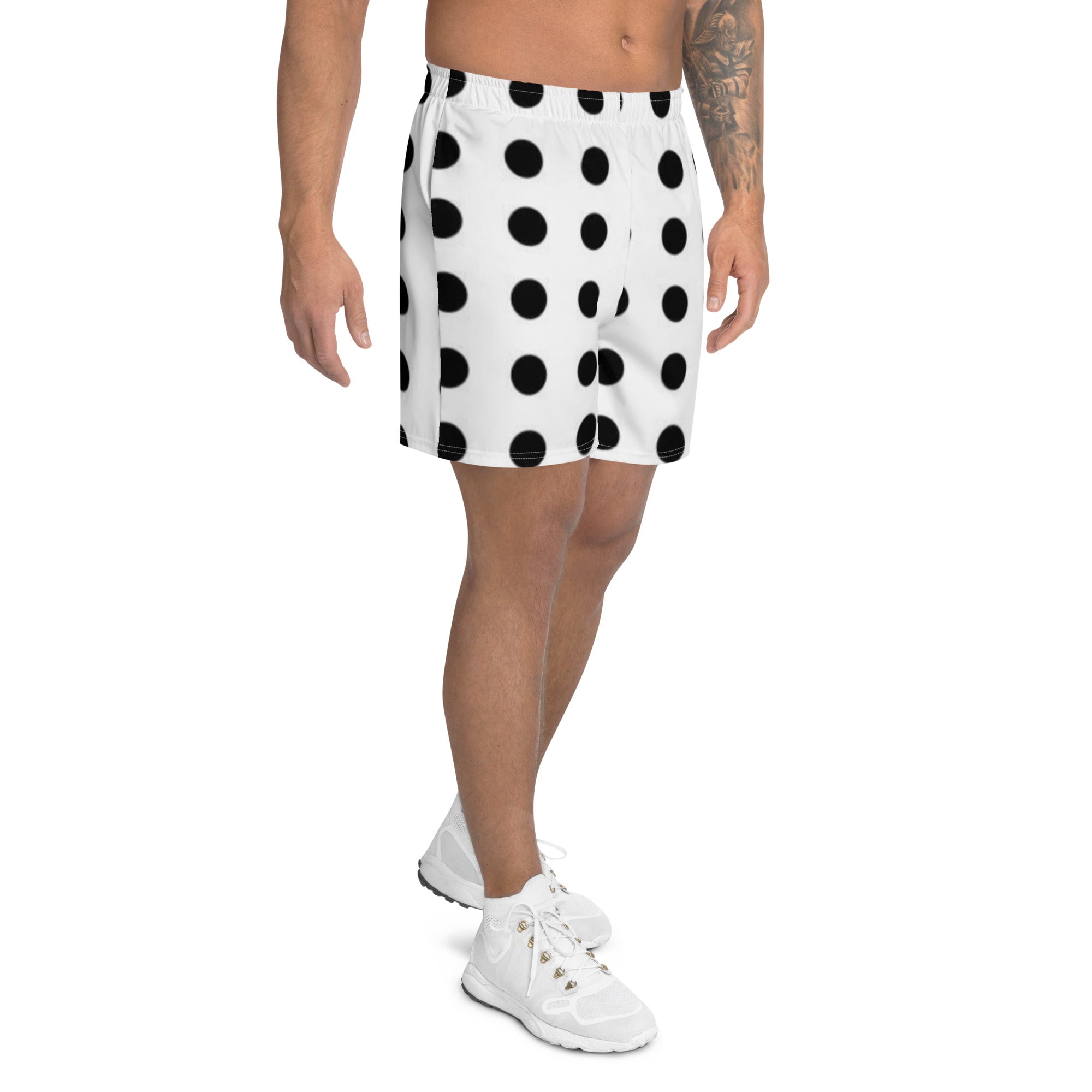 Zilla Dots Classic Men's Athletic Long Shorts