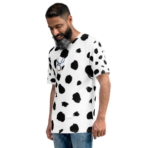 Zilla Dots Wild Cow Men's t-shirt