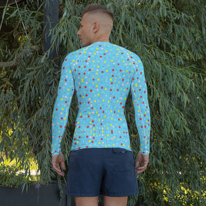 Zilla Dots Confetti Men's Rash Guard