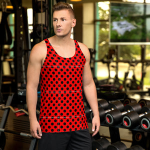 Zilla Dotz Crimson Tank Top
