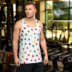 Zilla Dots Party City Unisex Tank Top