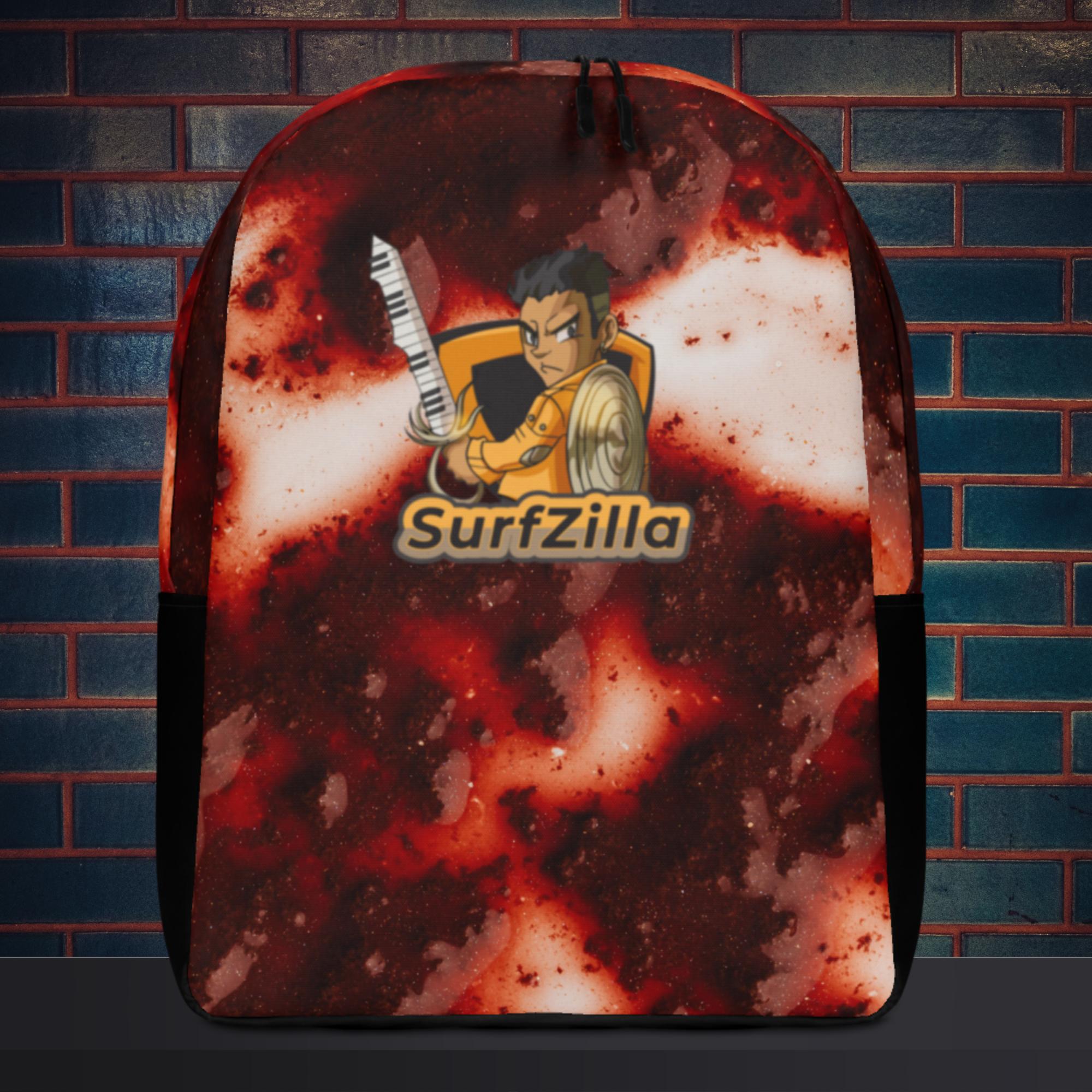 Abstract Lava Minimalist Backpack