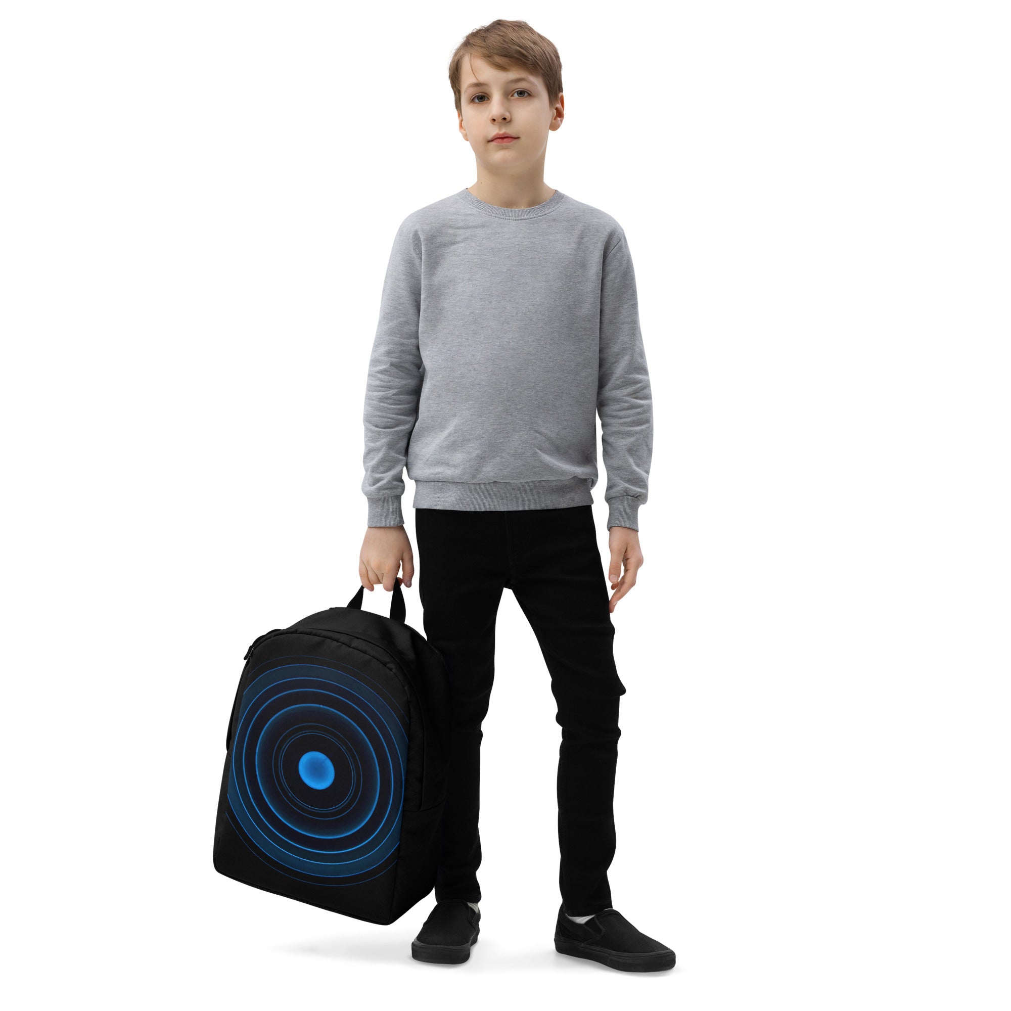 Blue Eye Minimalist Backpack