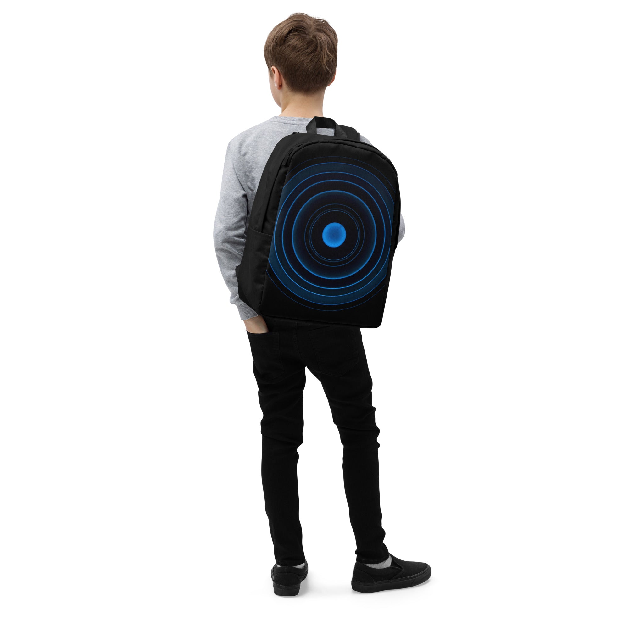 Blue Eye Minimalist Backpack