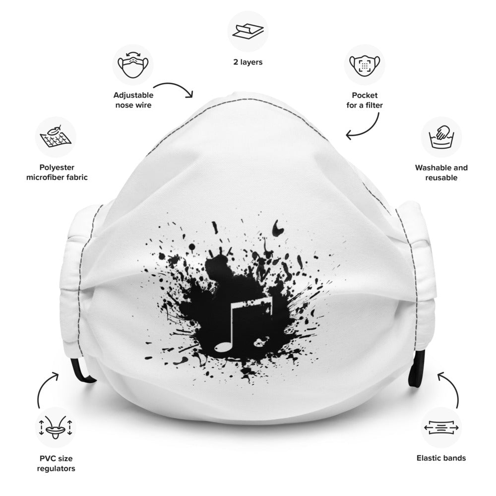 Music Premium face mask