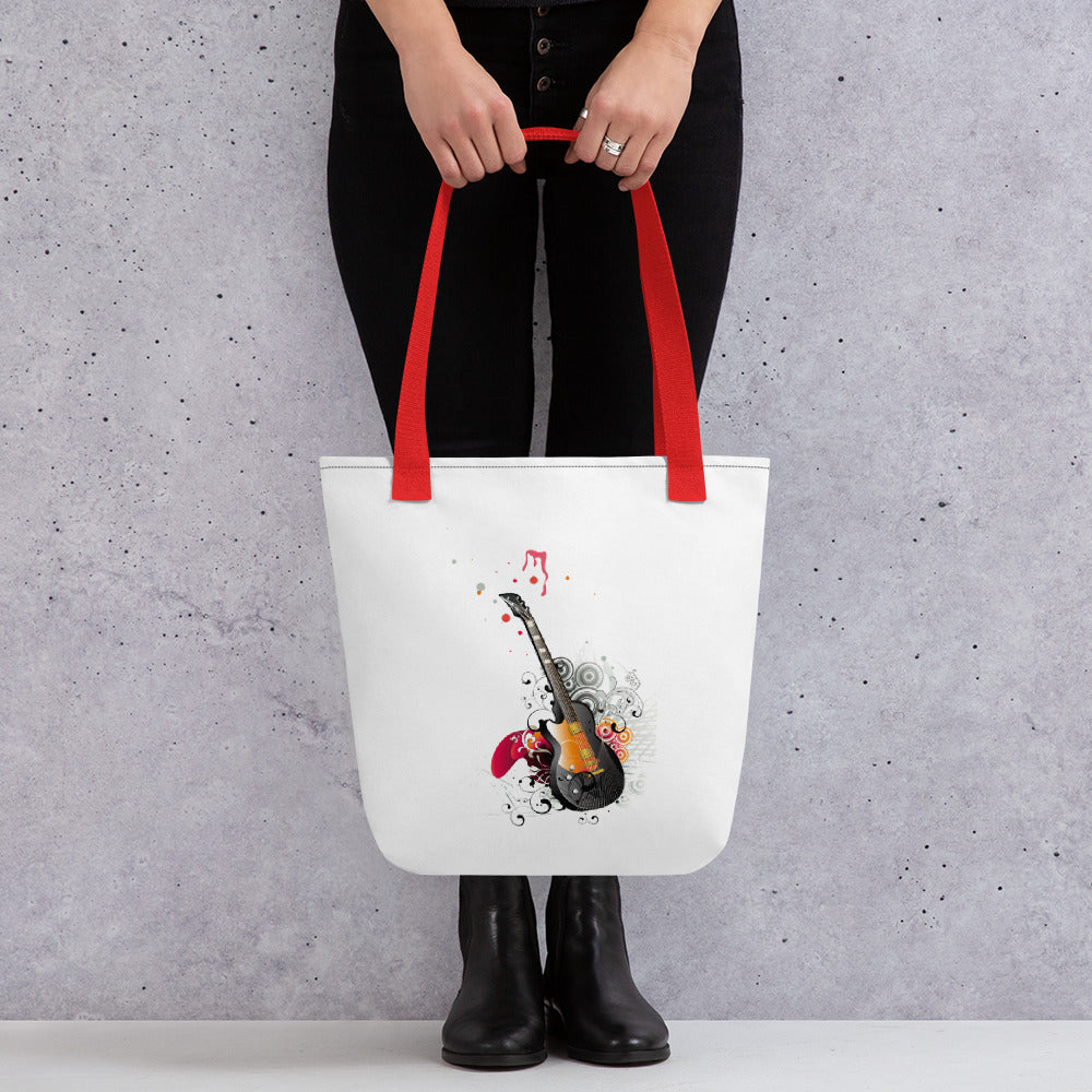 Barb Guitar Tote bag