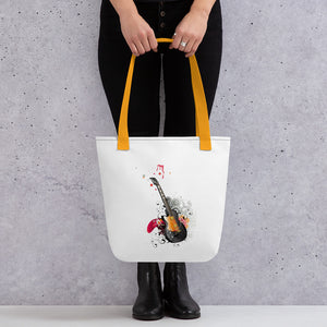 Barb Guitar Tote bag