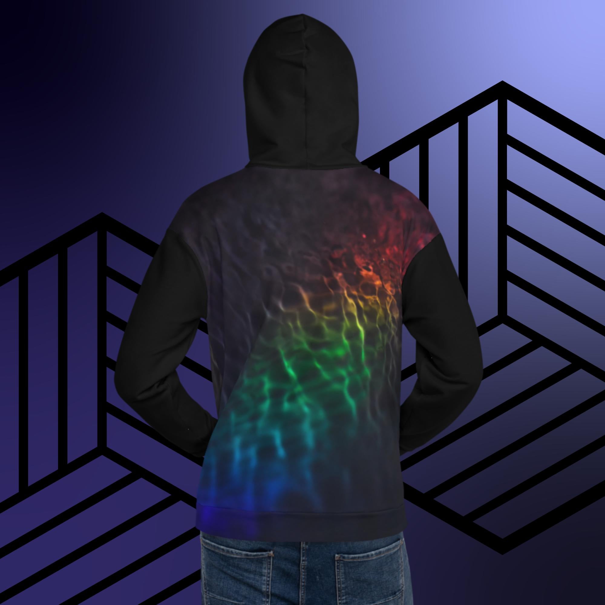 Abstract Prism Unisex Hoodie