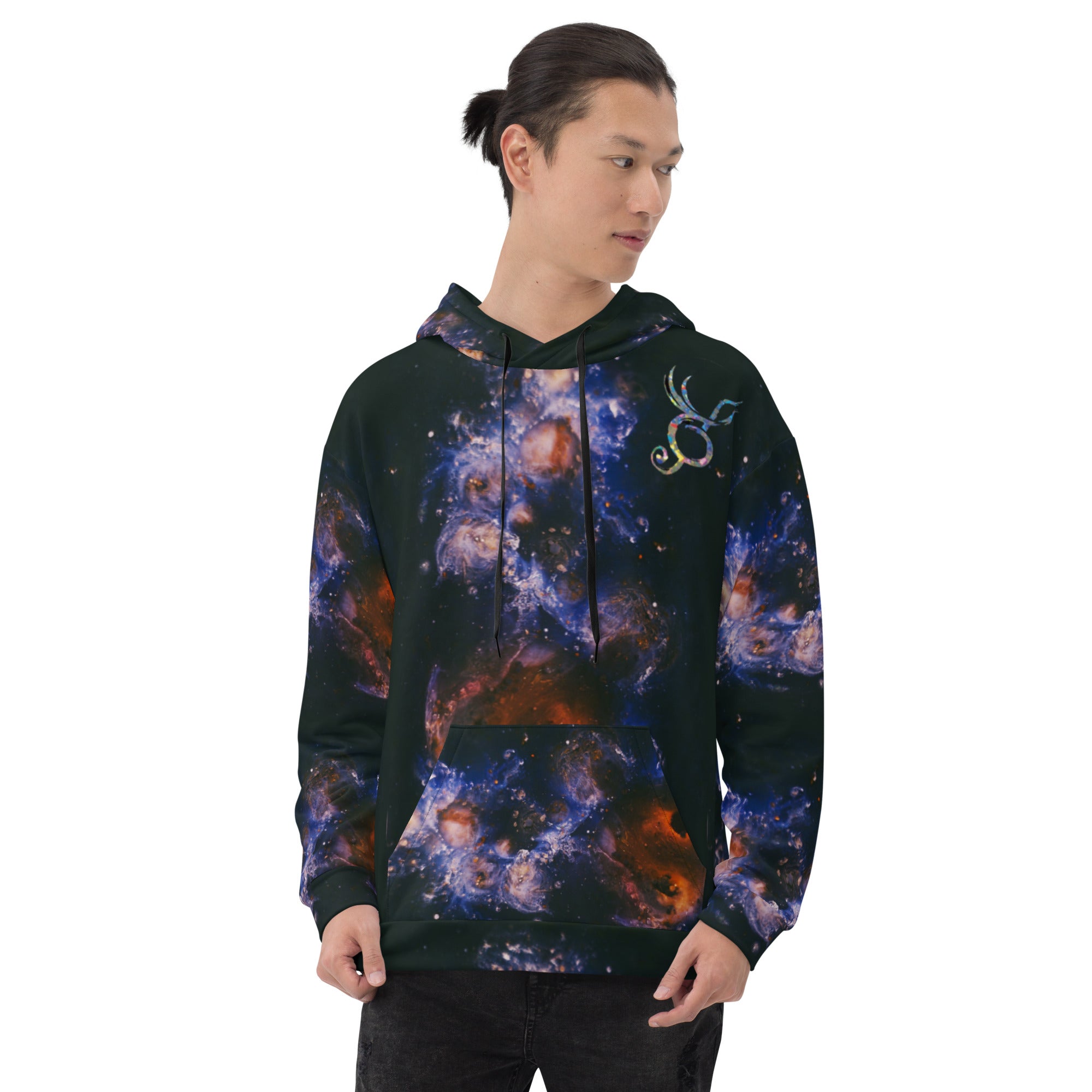 Abstract Nebula Unisex Hoodie