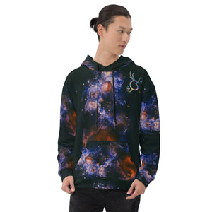 Abstract Nebula Unisex Hoodie