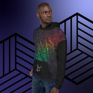 Abstract Prism Unisex Hoodie