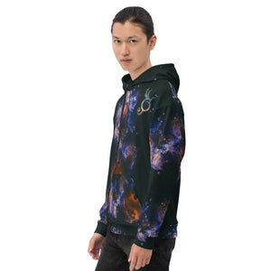 Abstract Nebula Unisex Hoodie