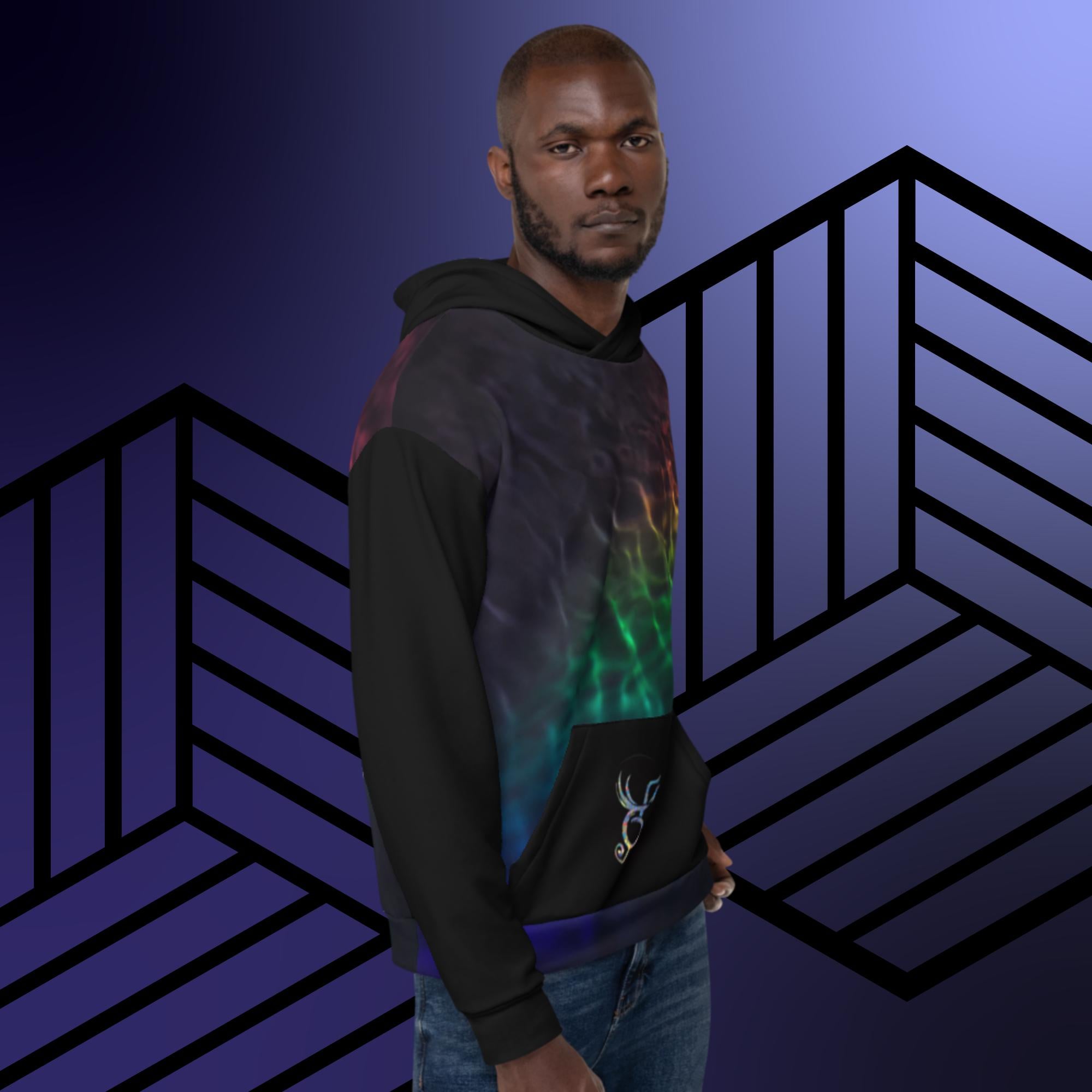 Abstract Prism Unisex Hoodie