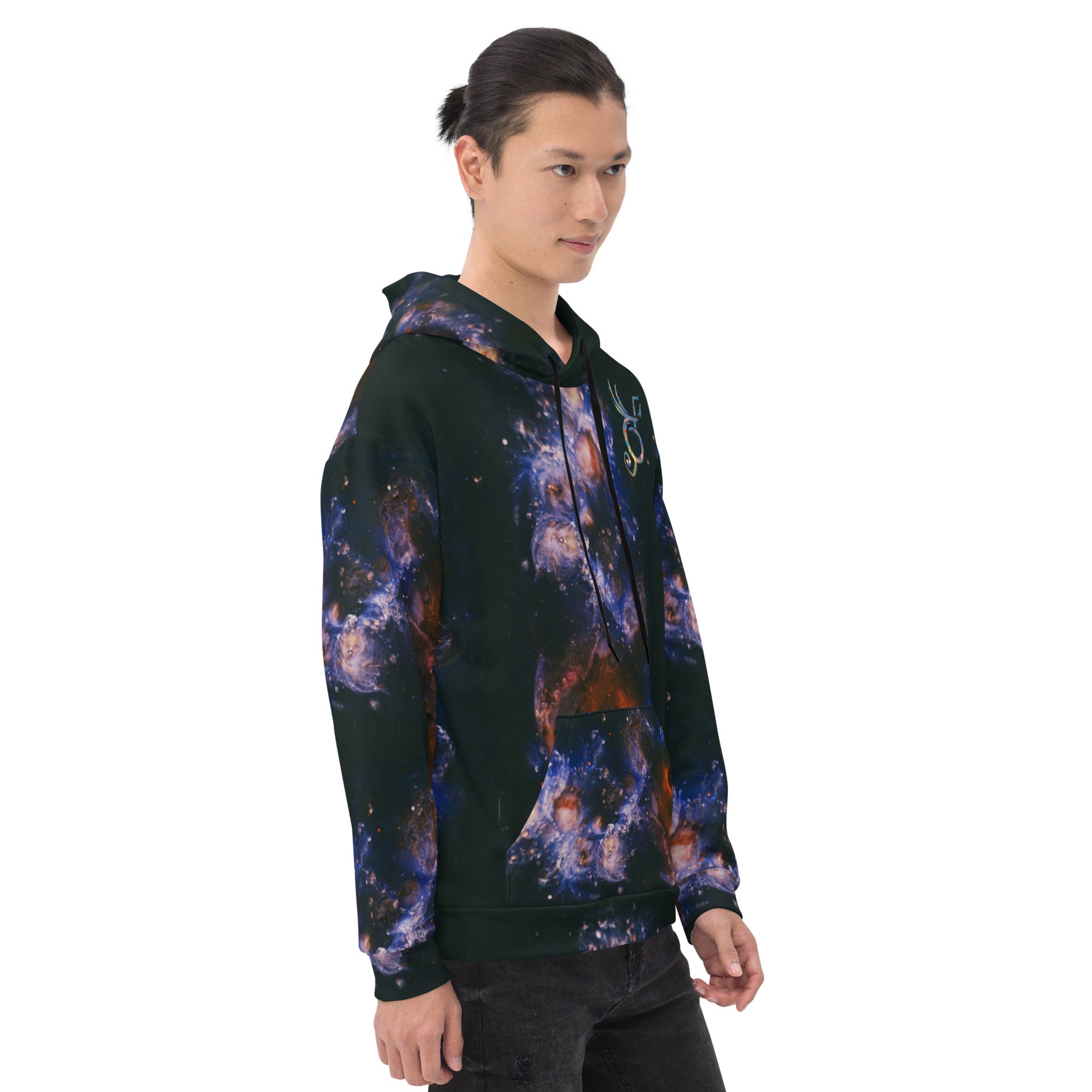 Abstract Nebula Unisex Hoodie