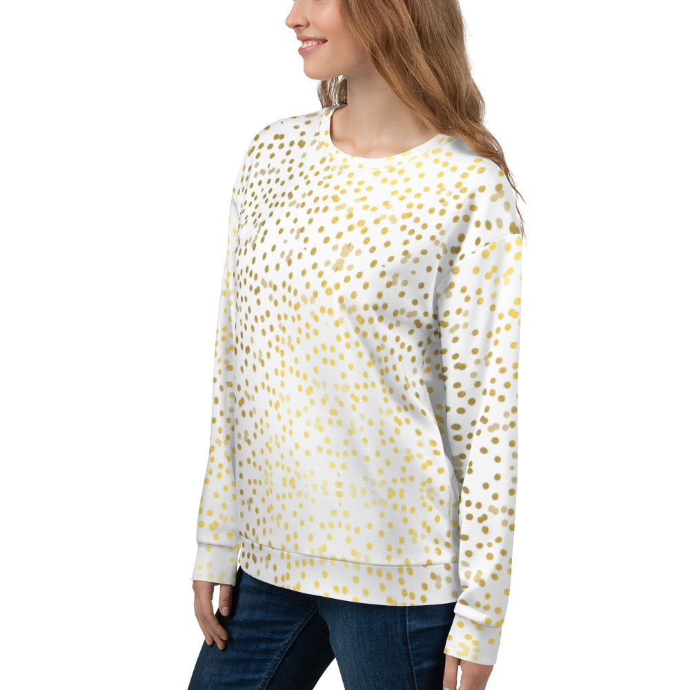 Princess Lauren Zilla Dots Stardust Unisex Sweatshirt