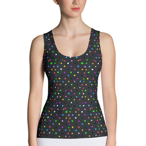 Zilla Dotz MoonDust Sublimation Cut & Sew Tank Top