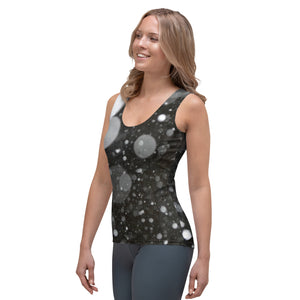 Zilla Dots Black Snow Sublimation Cut & Sew Tank Top