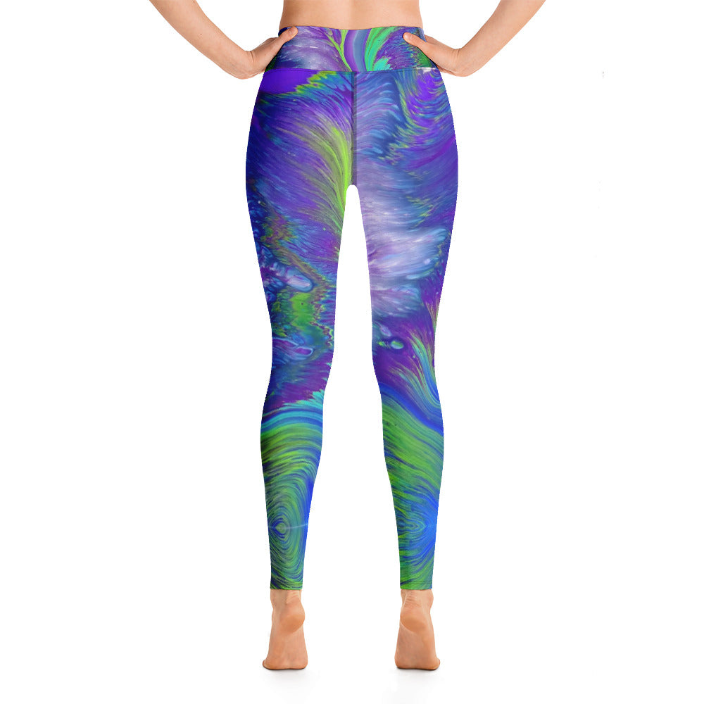 Abstract Safari Yoga Leggings