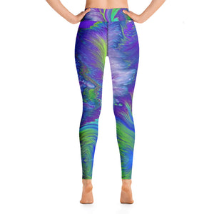 Abstract Safari Yoga Leggings