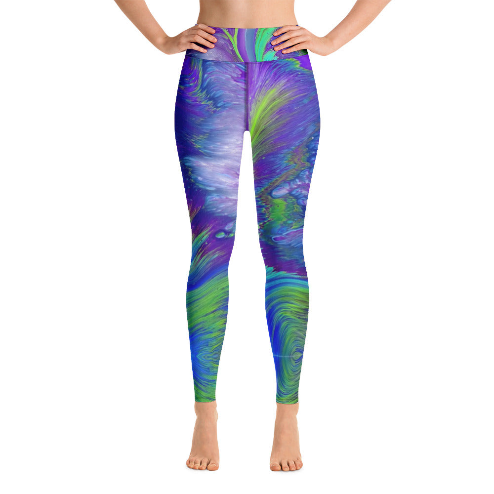 Abstract Safari Yoga Leggings