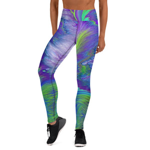 Abstract Safari Yoga Leggings