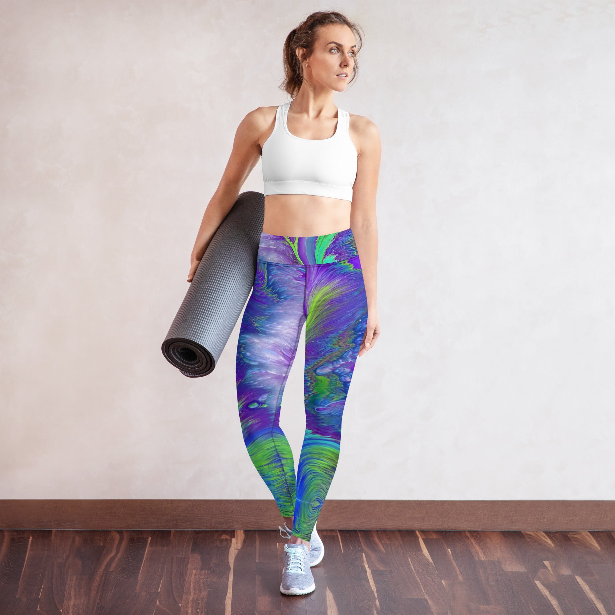 Abstract Safari Yoga Leggings
