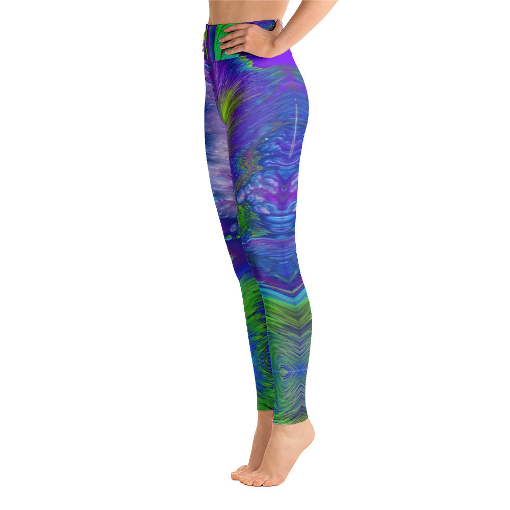 Abstract Safari Yoga Leggings