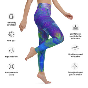 Abstract Safari Yoga Leggings