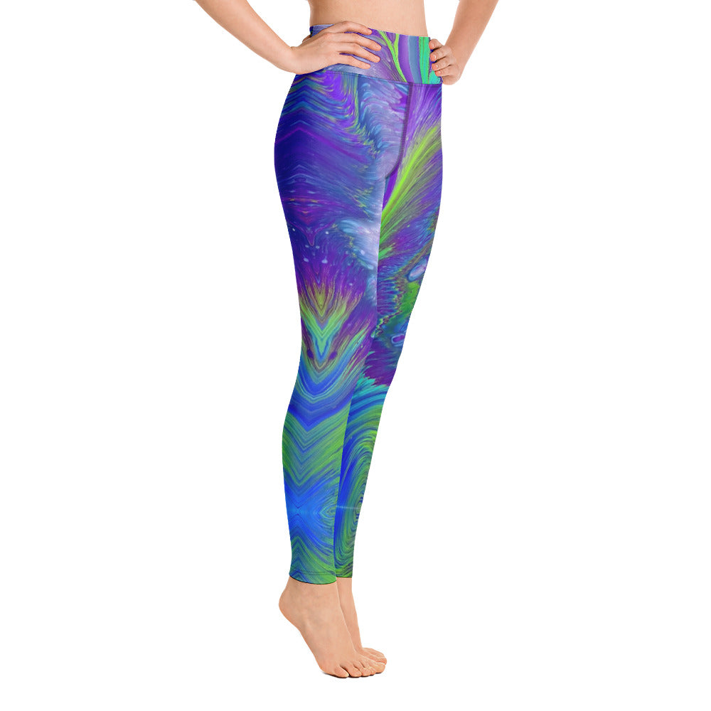 Abstract Safari Yoga Leggings