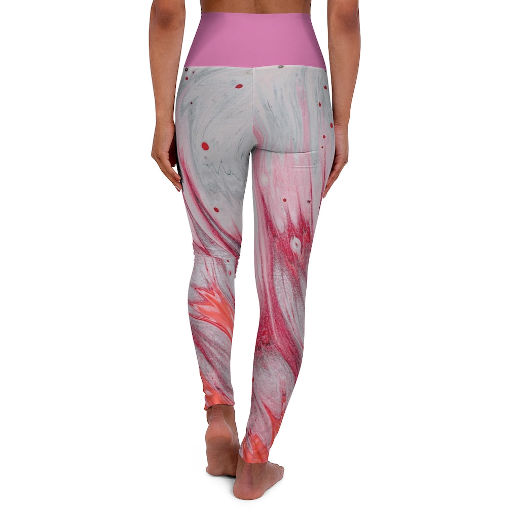 Princess Lauren Abstract 2 High Waisted Yoga Leggings