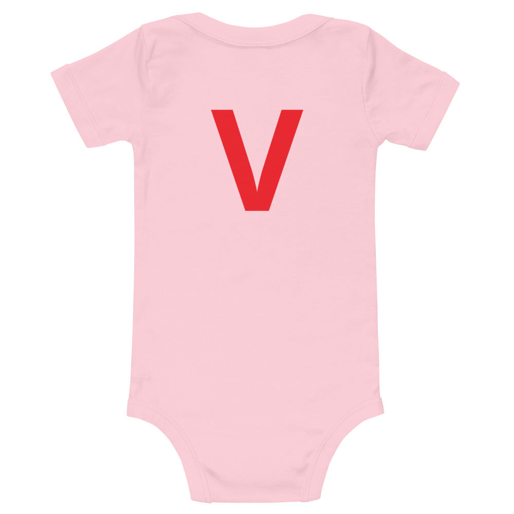 SurfZilla V Baby short sleeve one piece