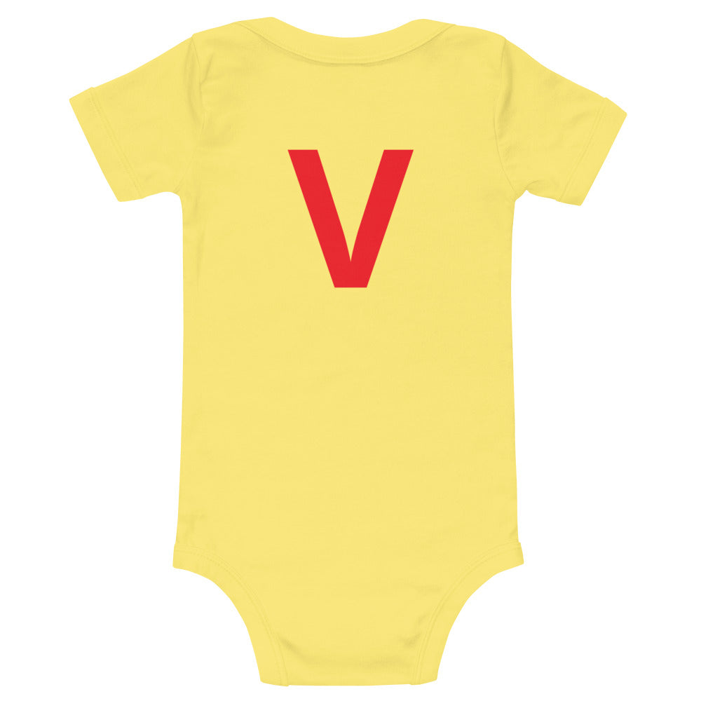 SurfZilla V Baby short sleeve one piece
