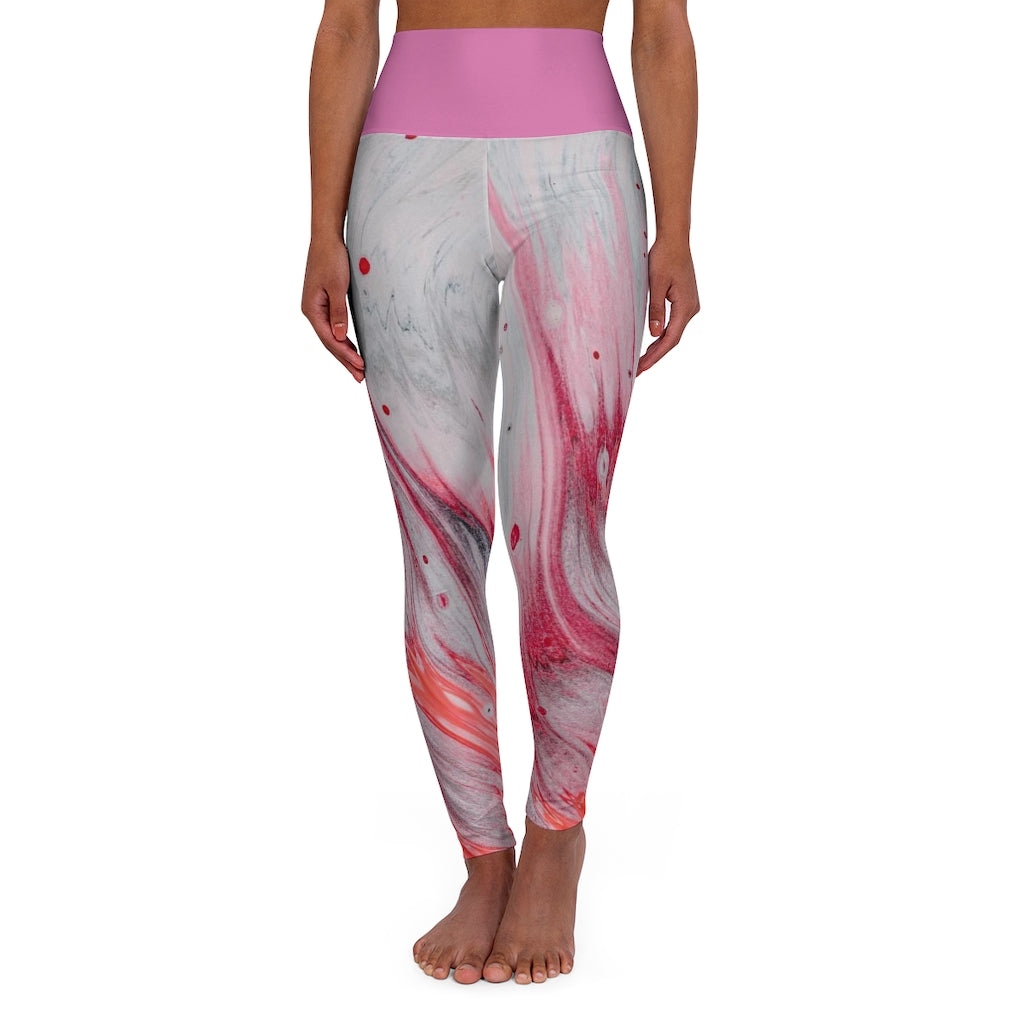 Princess Lauren Abstract 2 High Waisted Yoga Leggings