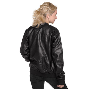 Princess Lauren Leather Bomber Jacket