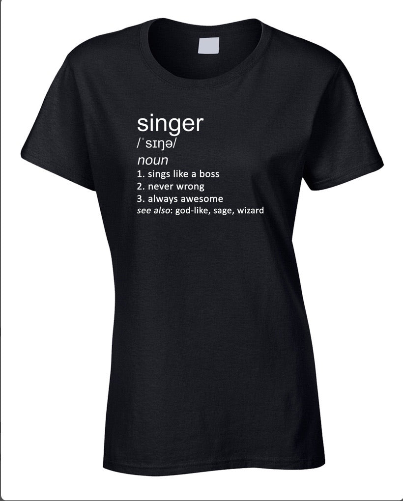 Singer Master T-Shirt