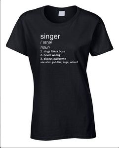 Singer Master T-Shirt